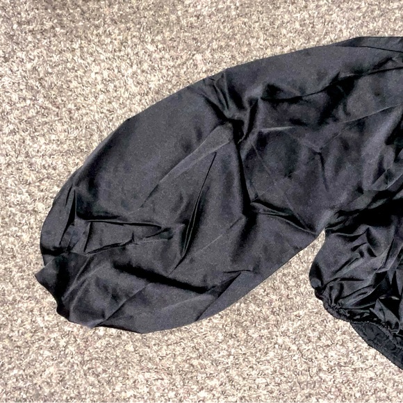 Put it down off shoulder satin top - Picture 3 of 3